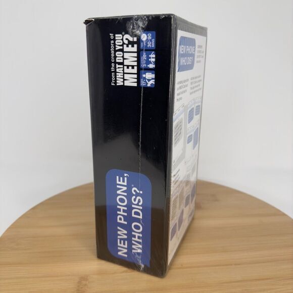 What Do You Meme NPWD411 New Phone Who Dis? Blue White Card Board Game Ages 17+ - Picture 4 of 9